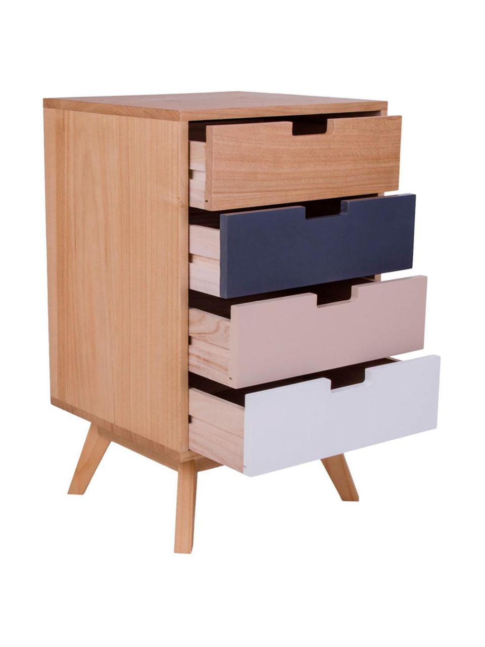 Cómoda cajonera Milano, Beige, An 40 x Al 65 cm