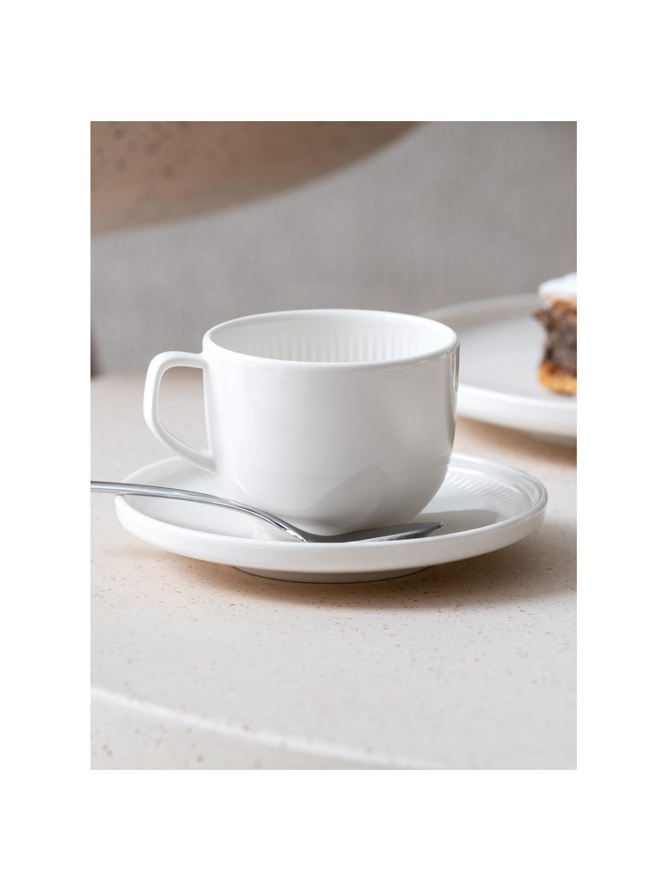 Tasse en porcelaine Afina, Porcelaine Premium, Blanc, Ø 8 x haut. 7 cm, 150 ml