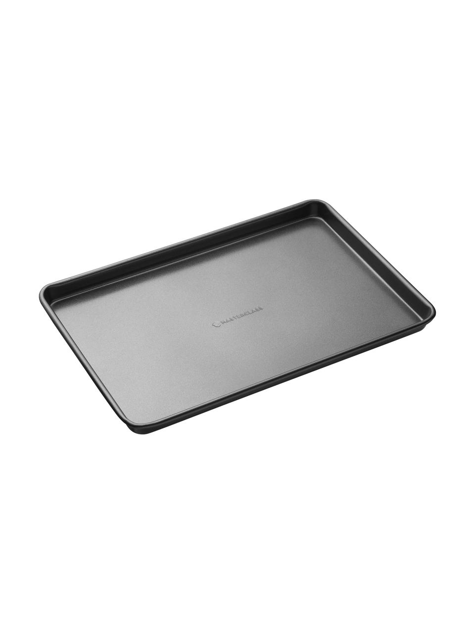 Ovenschaal MasterClass met antiaanbaklaag, set van 2, Koolstofstaal met antiaanbaklaag, Zwart, Set met verschillende formaten