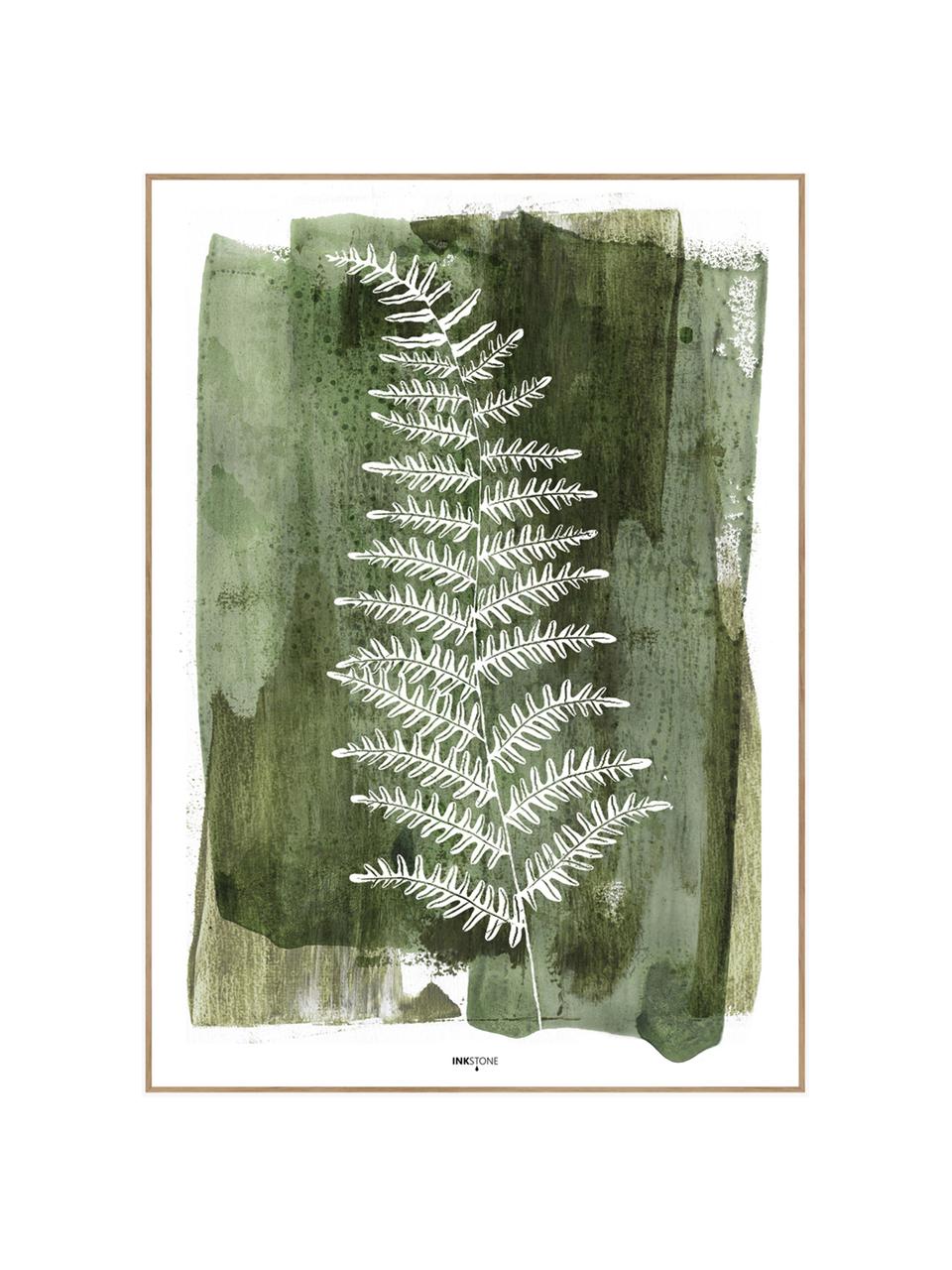 Oprawiony druk cyfrowy White Fern, White Fern, S 30 x W 40 cm