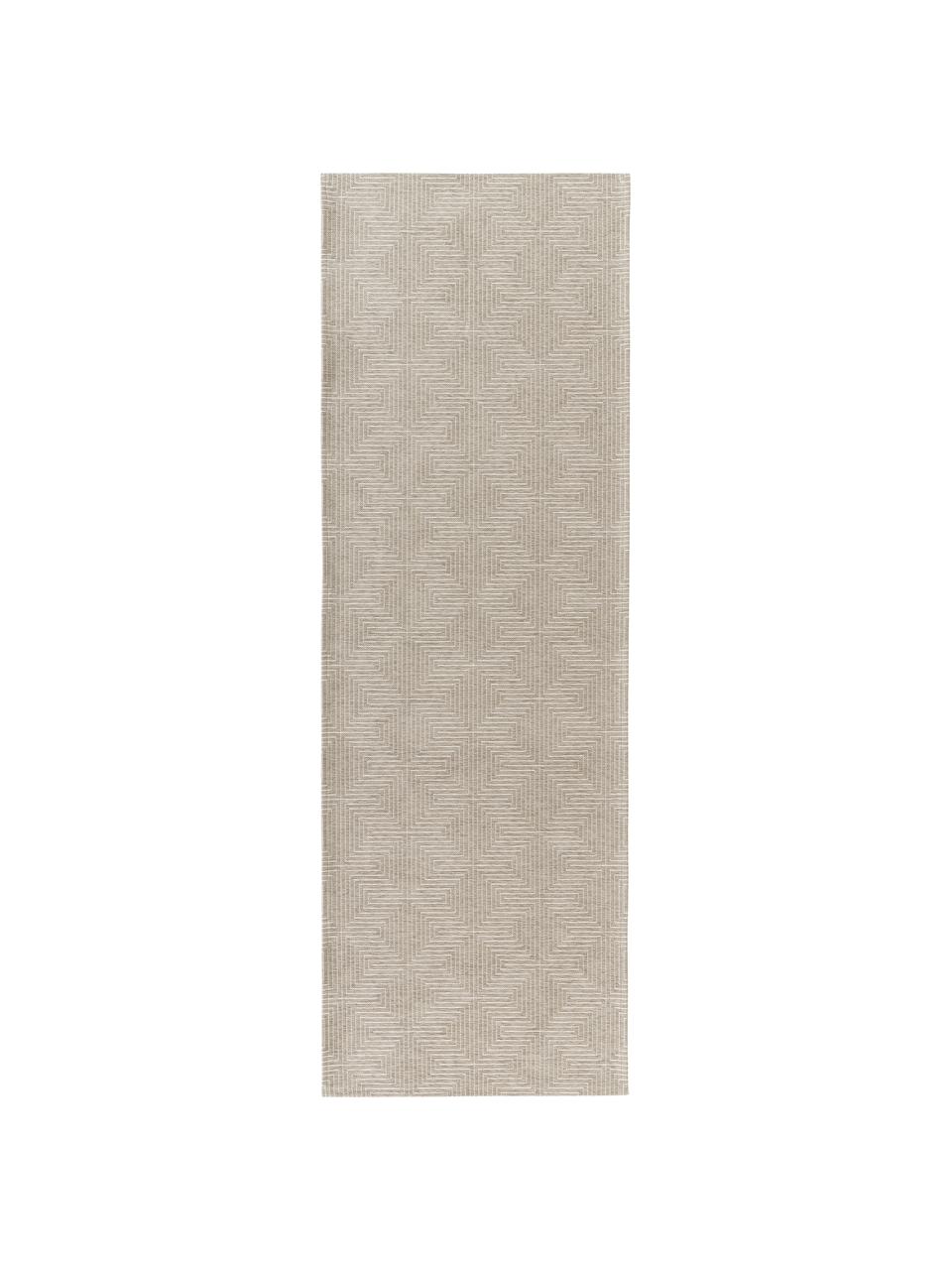 Chenille loper Ceres, 52% gerecycled katoen, GRS-gecertificeerd, 48% polyester 

Dit product is gemaakt van ten minste 50% gerecyclede materialen die zijn gecertificeerd volgens de Global Recycled Standard 1152669 (GRS)., Beige, crèmewit, B 80 x L 250 cm