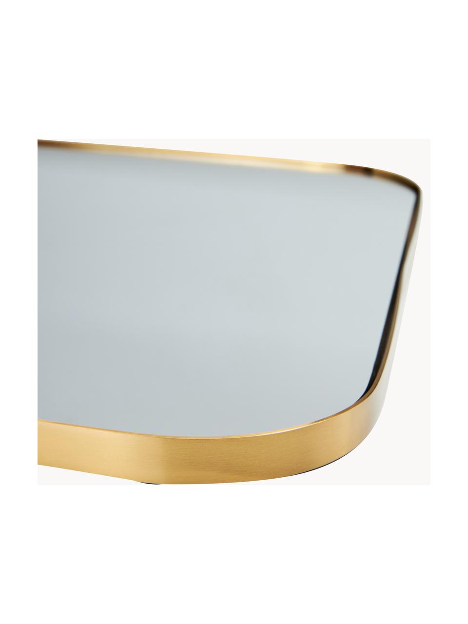 Espejo de pared Lily, Espejo: cristal, Parte trasera: tablero de fibras de dens, Dorado, An 50 x Al 70 cm