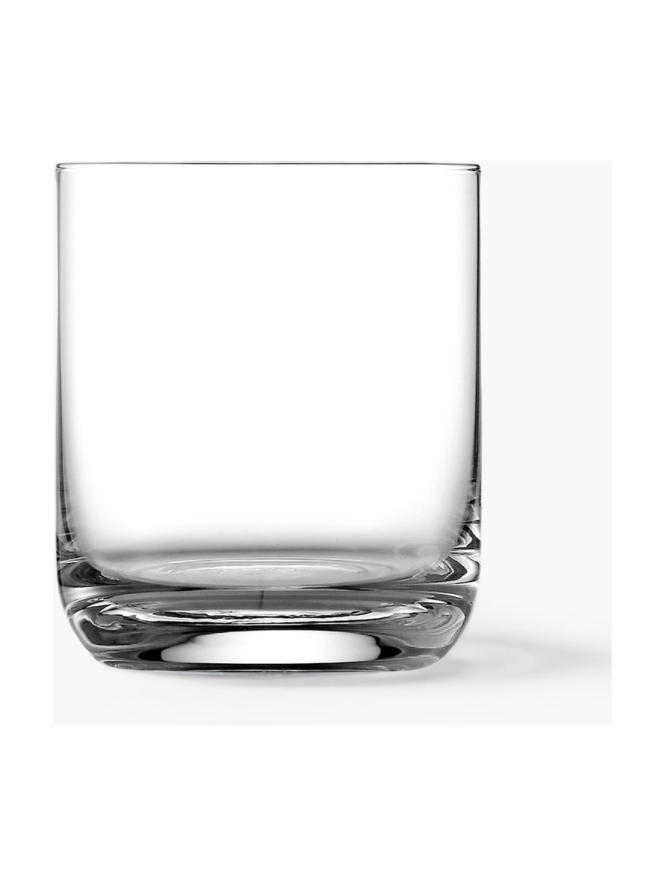 Kristall-Gläser Classic, 6 Stück, Kristallglas

Bring den Glanz von Kristallglas auf Deinen Esstisch! Das Glas ist außergewöhnlich transparent und schwer, dadurch fühlt es sich wertig an und sieht gleichzeitig auch noch gut aus. Zudem machen die filigranen Schliffe jedes Stück zu einem besonderen It-Piece, das sowohl praktisch als auch schön ist., Transparent, Ø 7 x H 9 cm, 305 ml