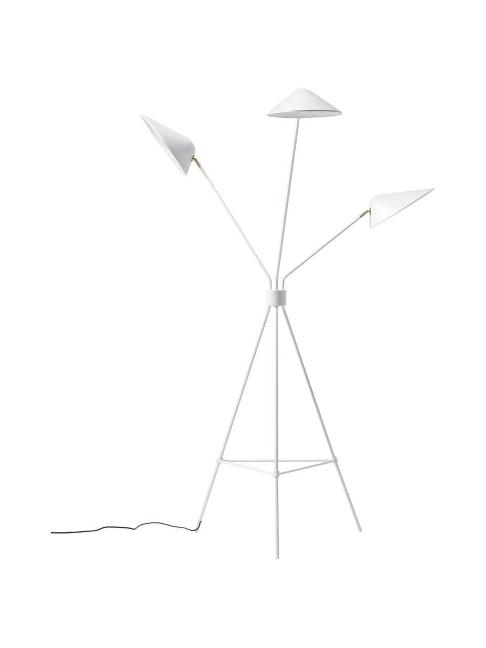 Lampa podłogowa trójnóg Neron, Biały, S 103 x W 170 cm