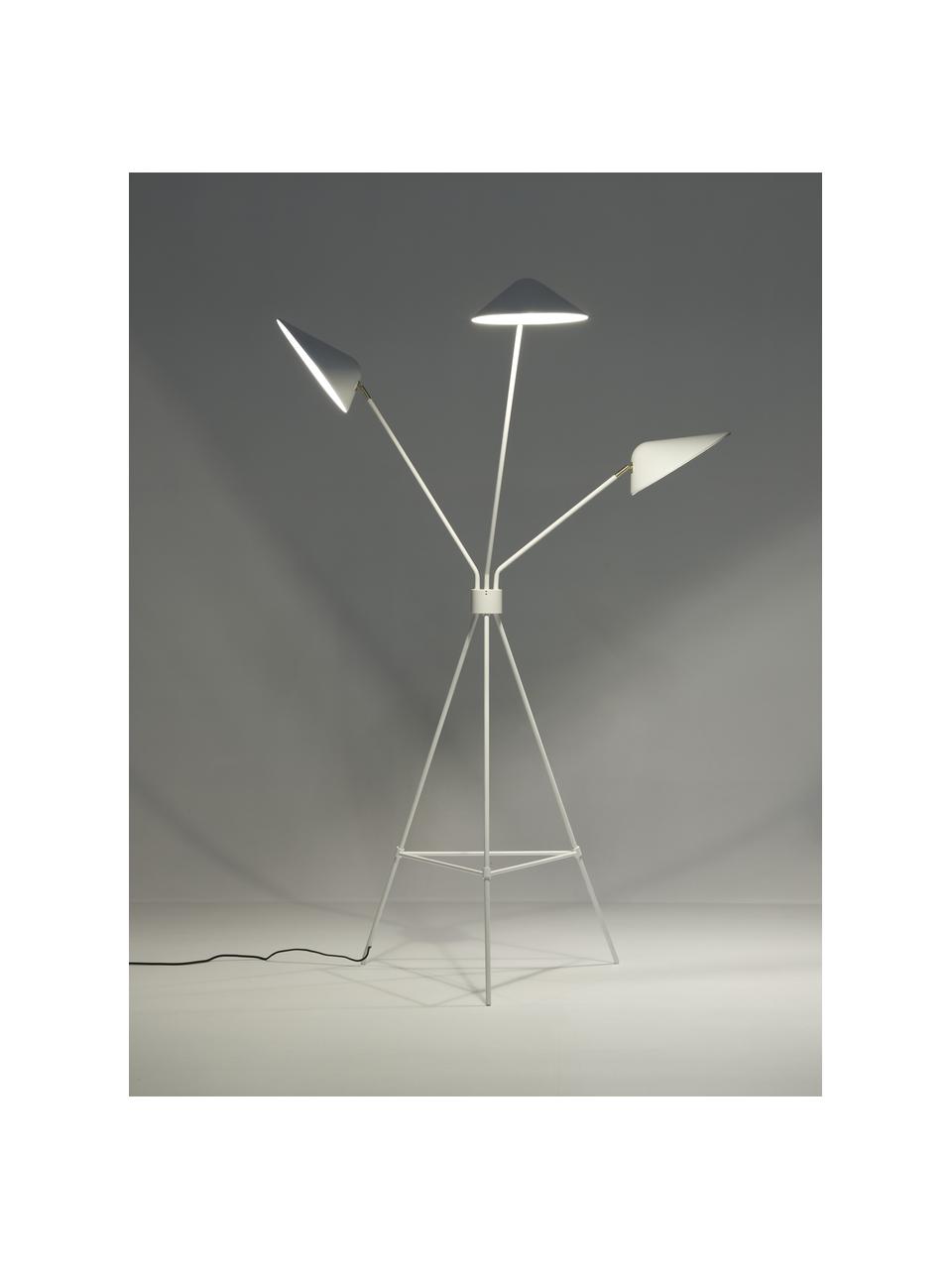 Lampa podłogowa trójnóg Neron, Biały, S 103 x W 170 cm