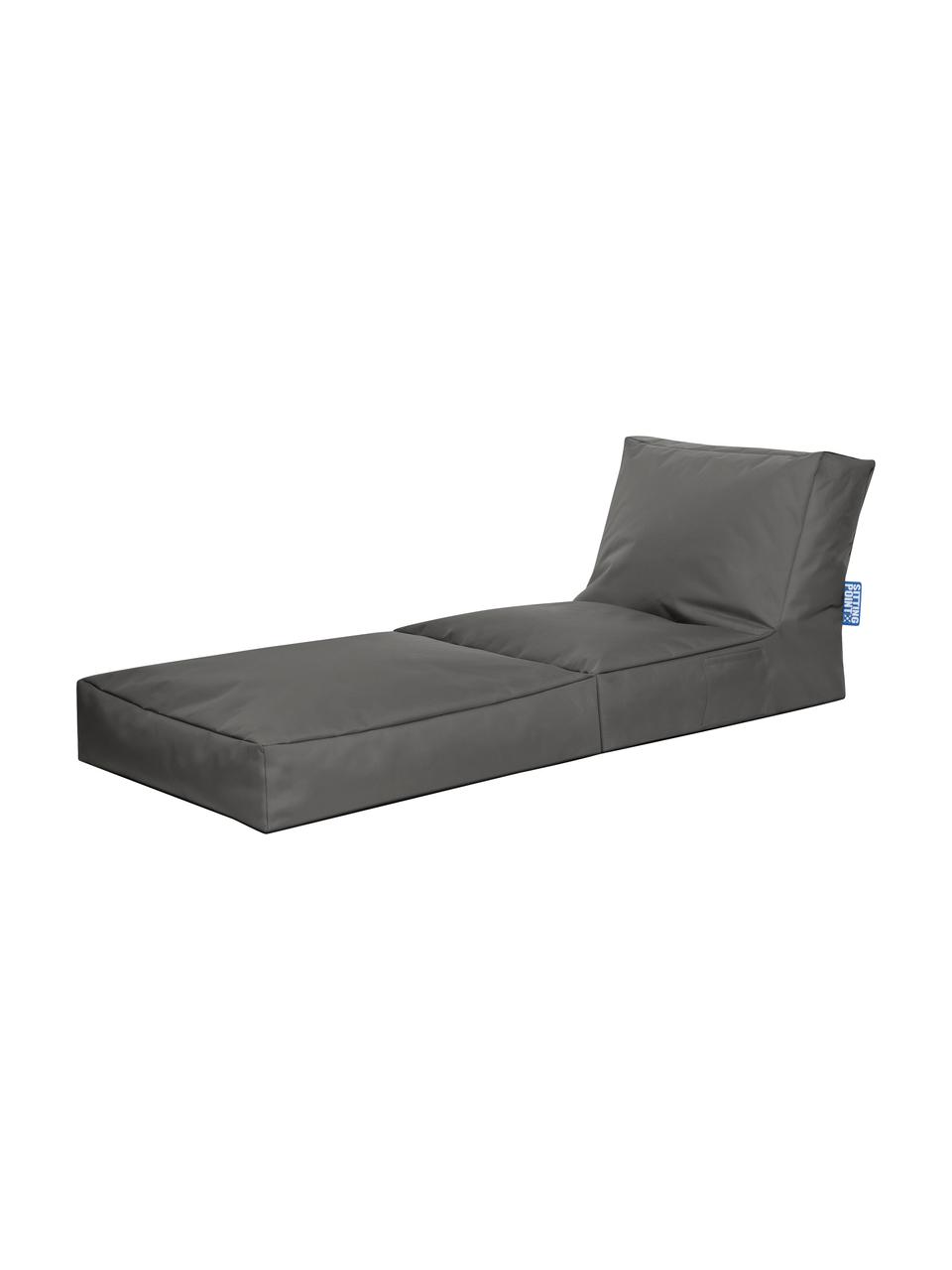 Outdoor loungefauteuil Pop Up met ligfunctie, Antraciet, B 70 x D 90 cm