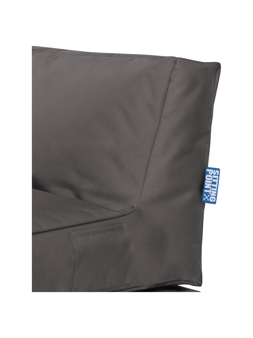 Fotel ogrodowy z funkcją leżenia Pop Up, Tapicerka: 100% poliester Wewnątrz p, Antracytowy, S 70 x G 90 cm