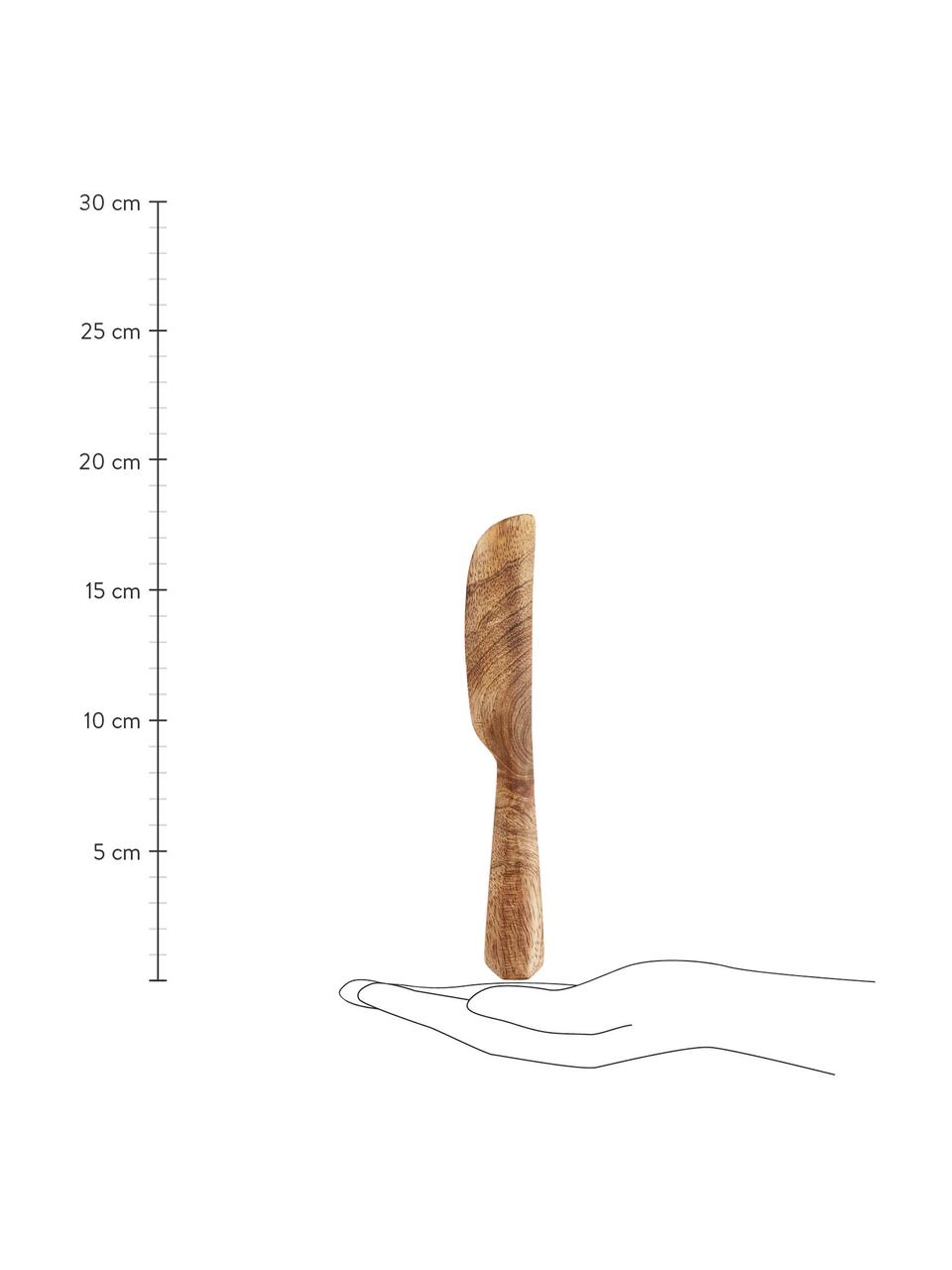 Cuchillo de madera de mango Mali, Madera de mango, Beige, L 18 cm