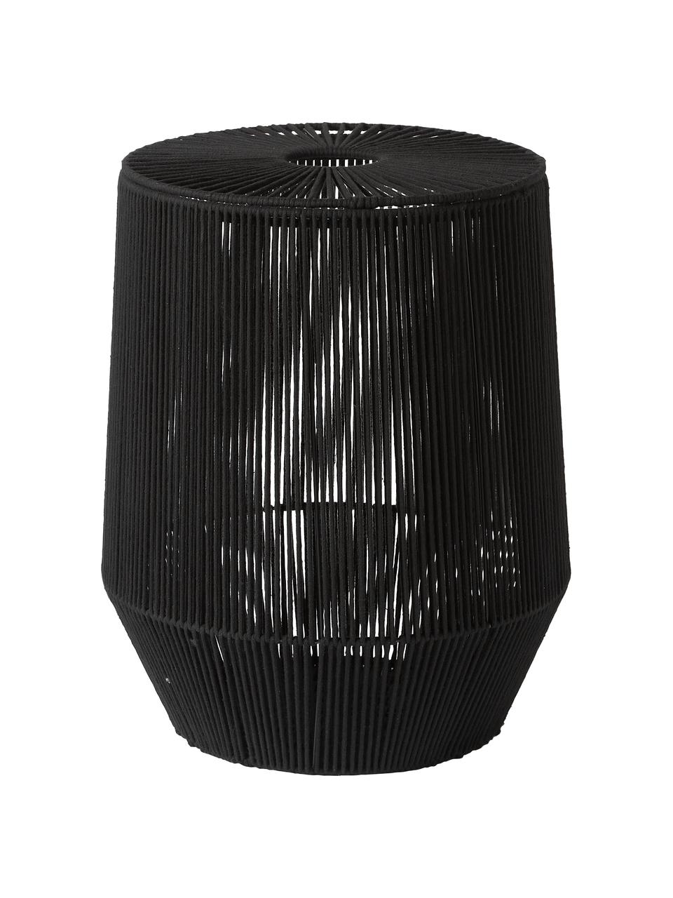 Paniers à linge Gabe, lot de 2, Noir, Lot de différentes tailles