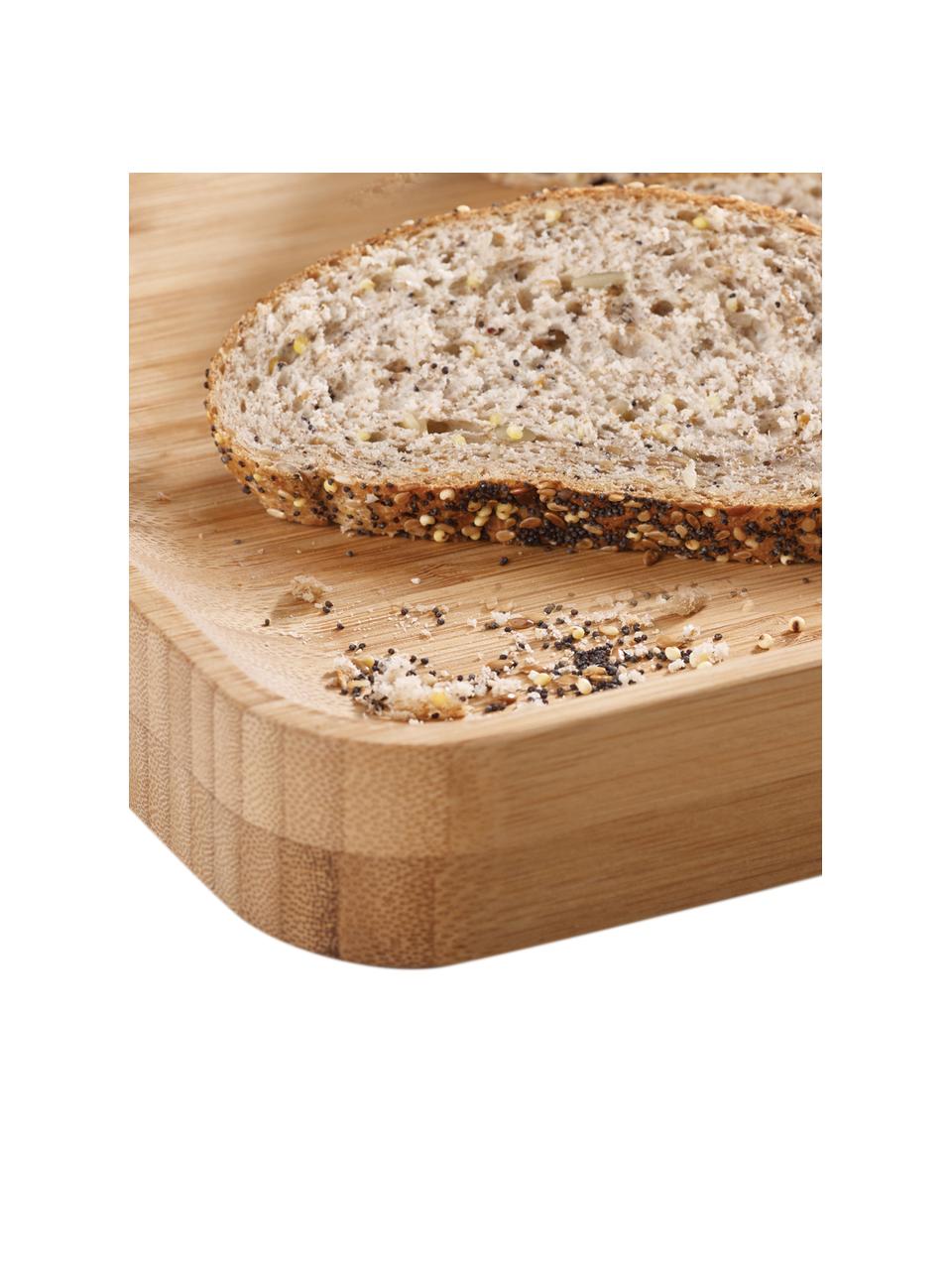 Deska do krojenia z drewna bambusowego Cut & Carve, Drewno bambusowe, Drewno bambusowe, S 30 x D 40 cm