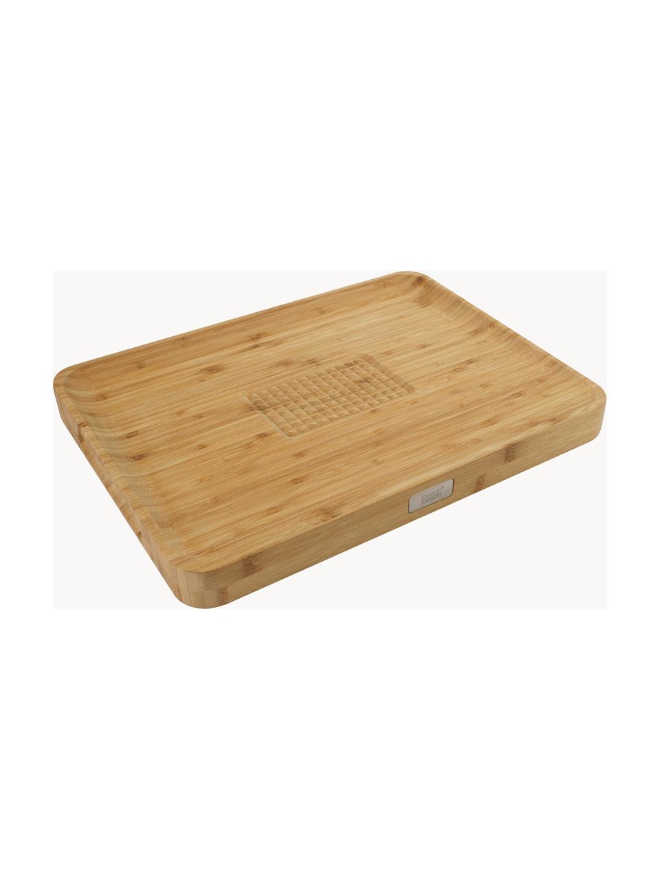 Deska do krojenia z drewna bambusowego Cut & Carve, Drewno bambusowe, Drewno bambusowe, S 30 x D 40 cm