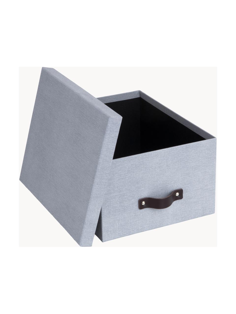 Úložné boxy Gustav, 2 ks, Šedomodrá, Š 23 cm, H 30 cm