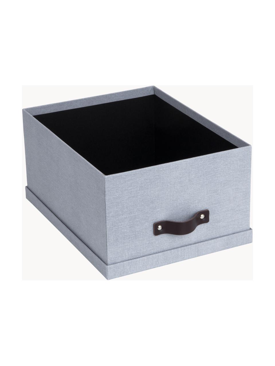 Úložné boxy Gustav, 2 ks, Šedomodrá, Š 23 cm, H 30 cm