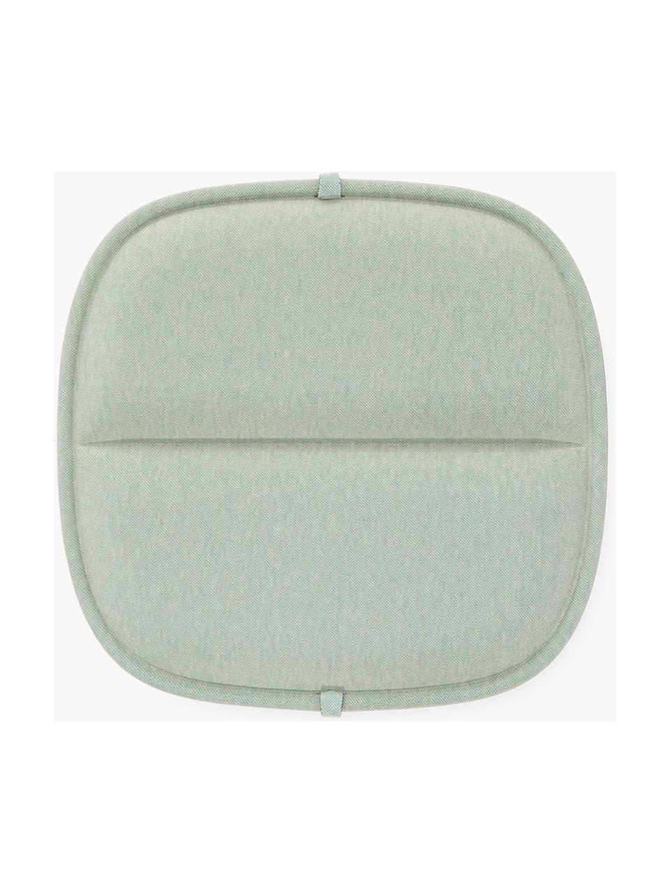 Cuscino sedia da esterno Hiray, Rivestimento: 50% poliacrilico, 45% pol, Verde salvia, Larg. 36 x Lung. 35 cm
