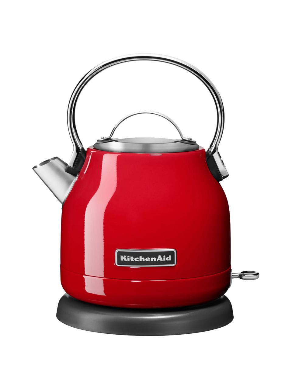 Bollitore elettrico KitchenAid, Acciaio inossidabile, Rosso, Larg. 23 x Alt. 18 cm