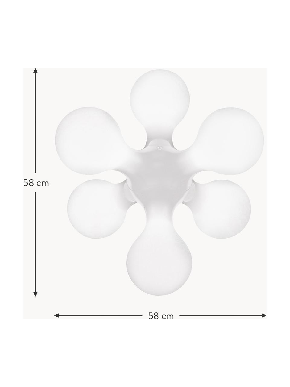 Lampa stołowa Atomium, Biały, S 58 x W 52 cm