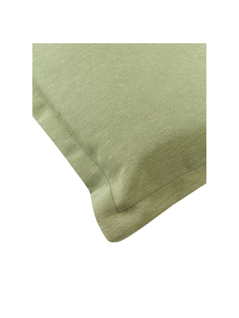 Poduszka na ławkę Panama, Tapicerka: 50% bawełna, 45% polieste, Zielony, S 48 x D 120 cm