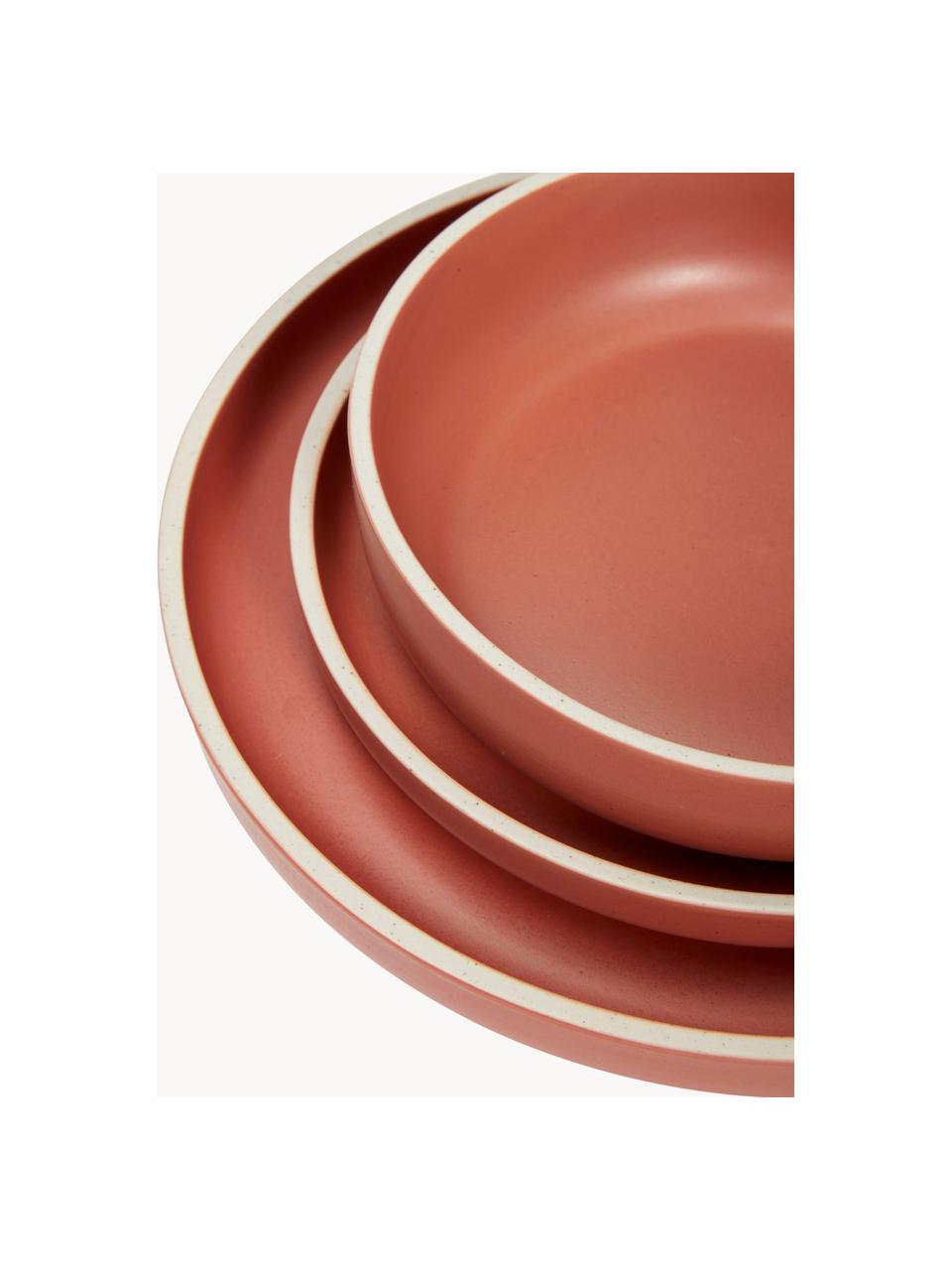 Set di 3 ciotole fatte a mano Dawn, Ceramica, Terracotta, Set in varie misure