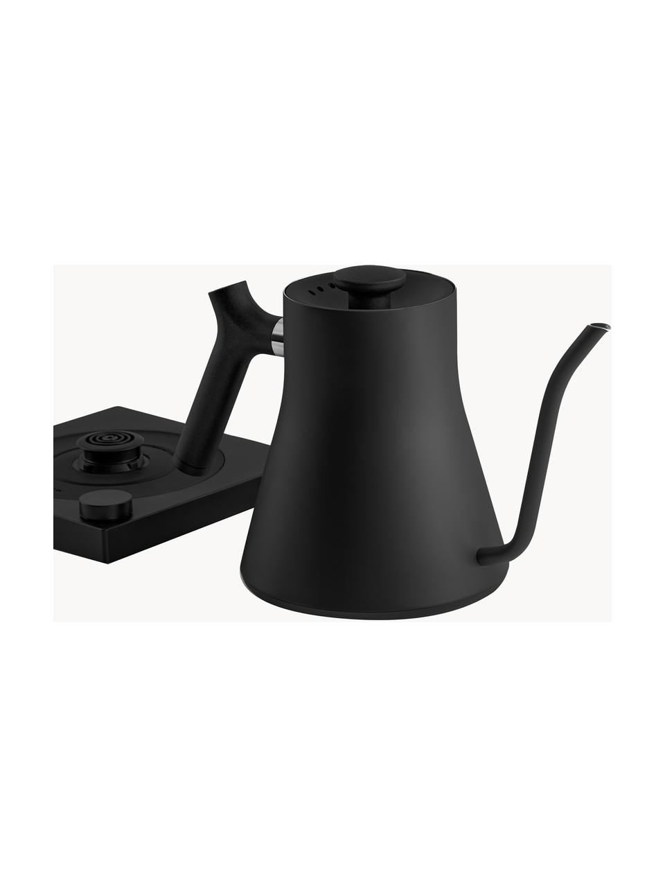 Elektrischer Wasserkocher Stagg, 0.9 L, Gehäuse: Edelstahl, beschichtet, Schwarz, matt, 900 ml