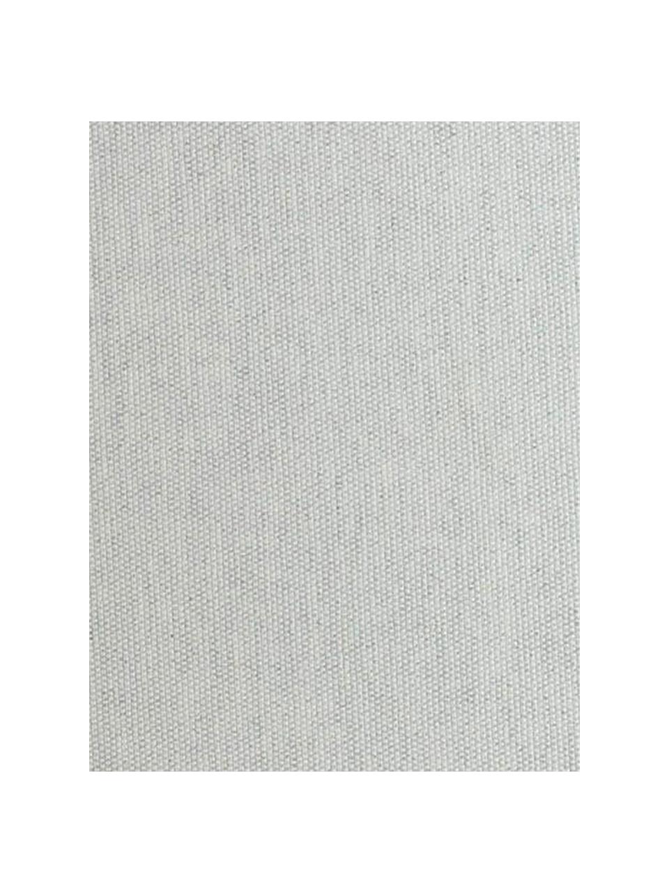 Jeté de fauteuil Levante, 65 % coton, 35 % polyester, Gris, larg. 55 x long. 220 cm