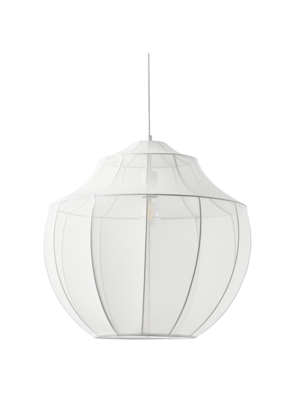 Závesná lampa Beau, Biela, Ø 55 x V 52 cm
