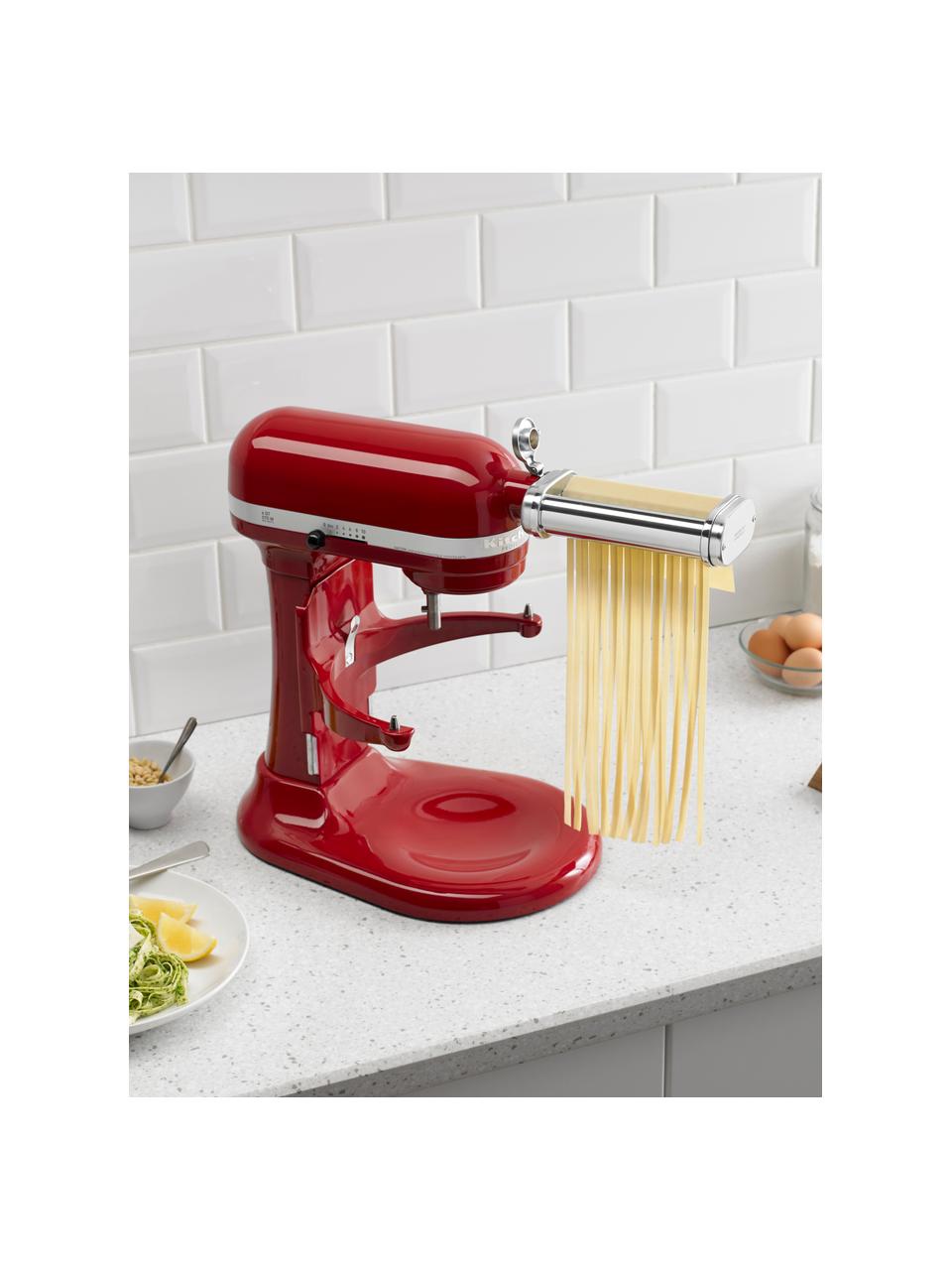 Nudel-Aufsätze KitchenAid, 3er-Set, Edelstahl, Silberfarben, B 25 x H 10 cm