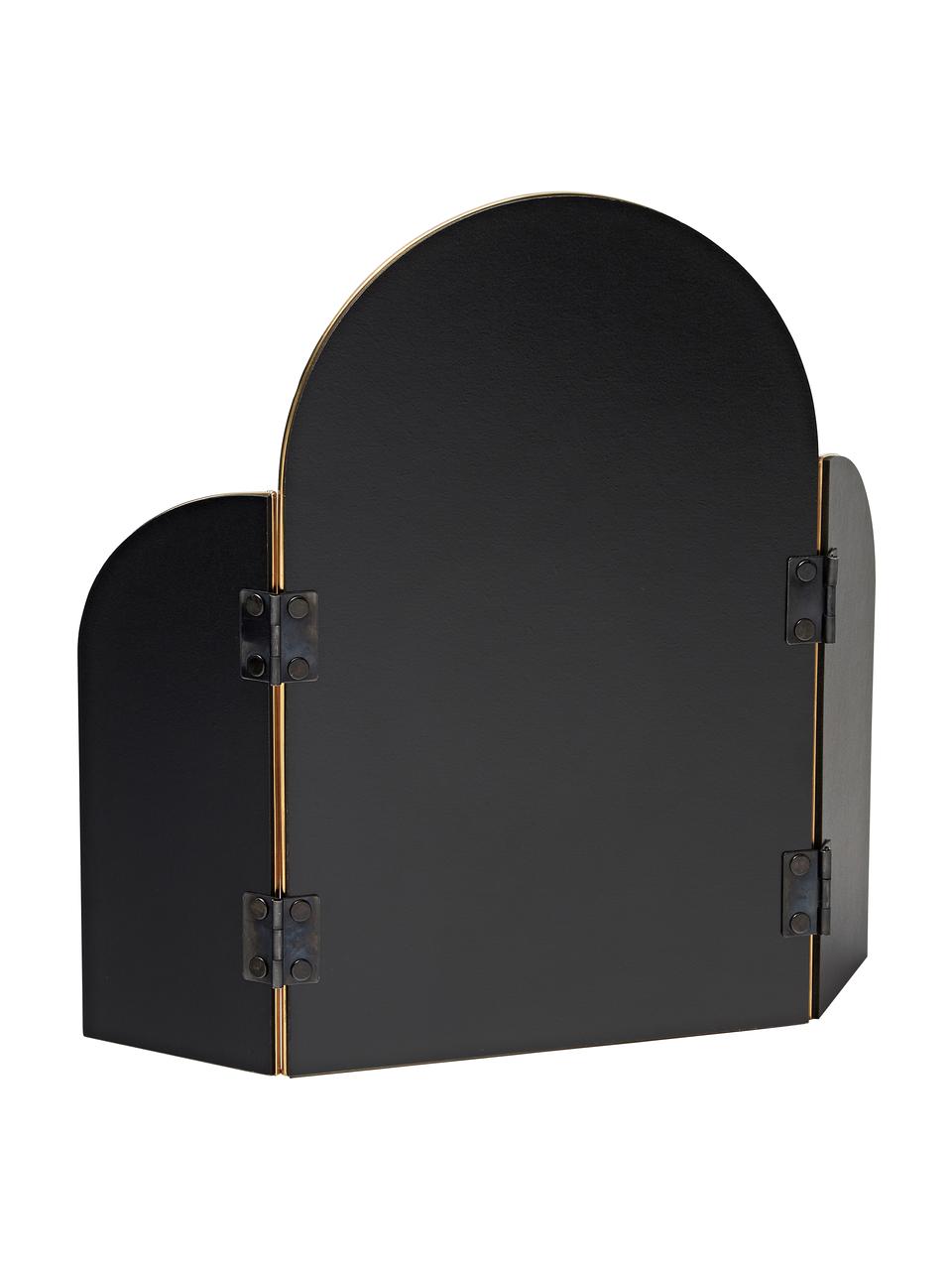 Miroir triple Maple, Couleur dorée, larg. 47 x haut. 37 cm