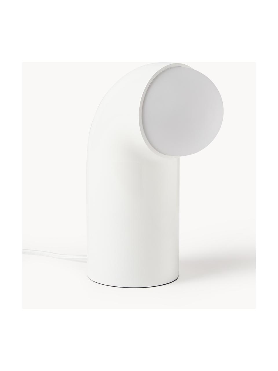 Lampada da tavolo bianco crema Memphis, Poliresina, Bianco crema, Larg. 11 x Alt. 26 cm