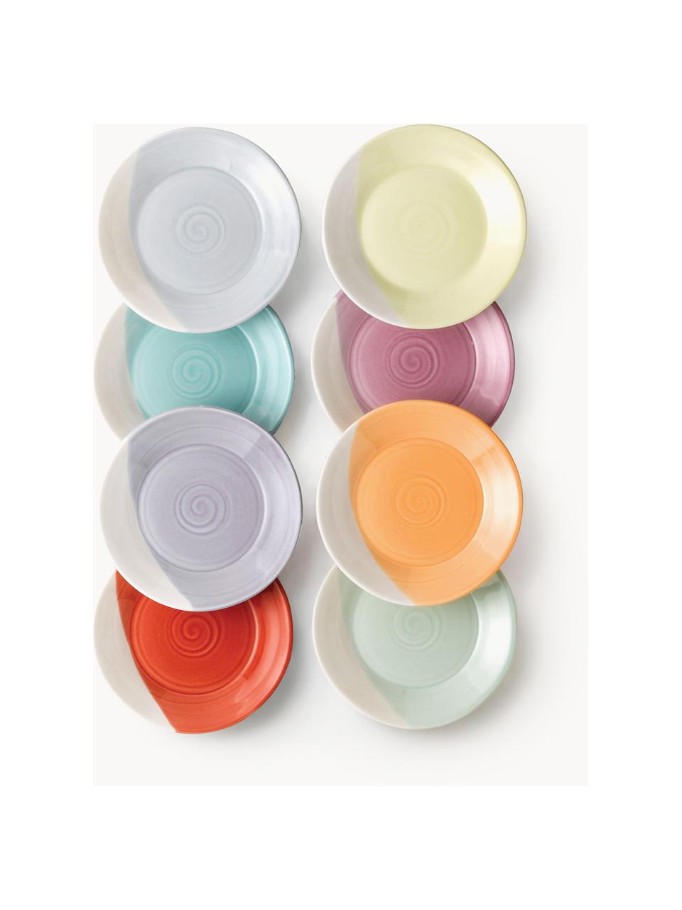 Súprava tanierov z porcelánu 1815 Brights, 8 dielov, Porcelán, Viacfarebná, Ø 16 cm