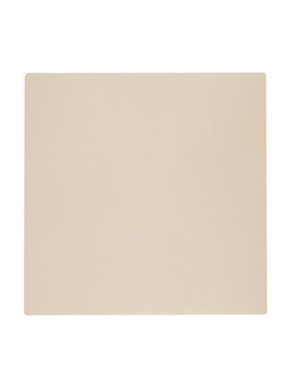 Erweiterbare Spielmatte Clay, EVA-Schaum, Hellbeige, B 43 x L 43 cm