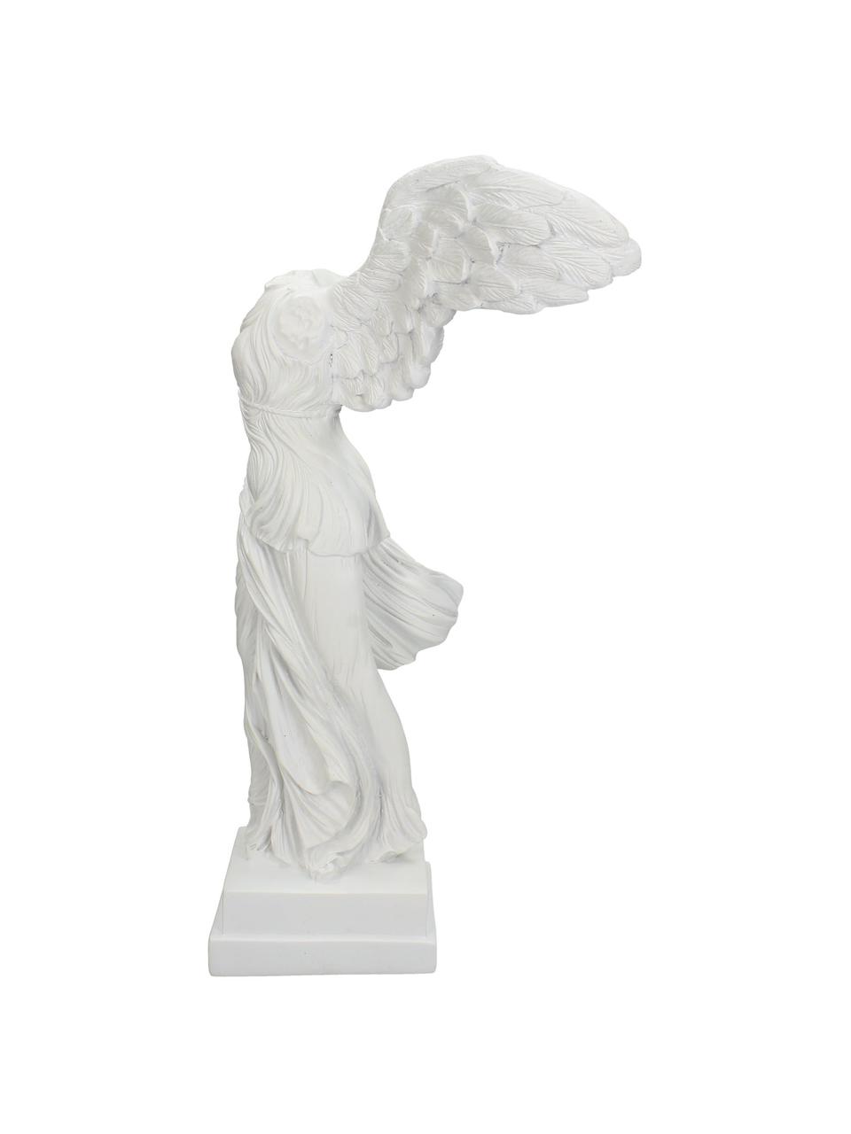 Figura decorativa Dress, Poliresina, Blanco, An 27 x Al 38 cm