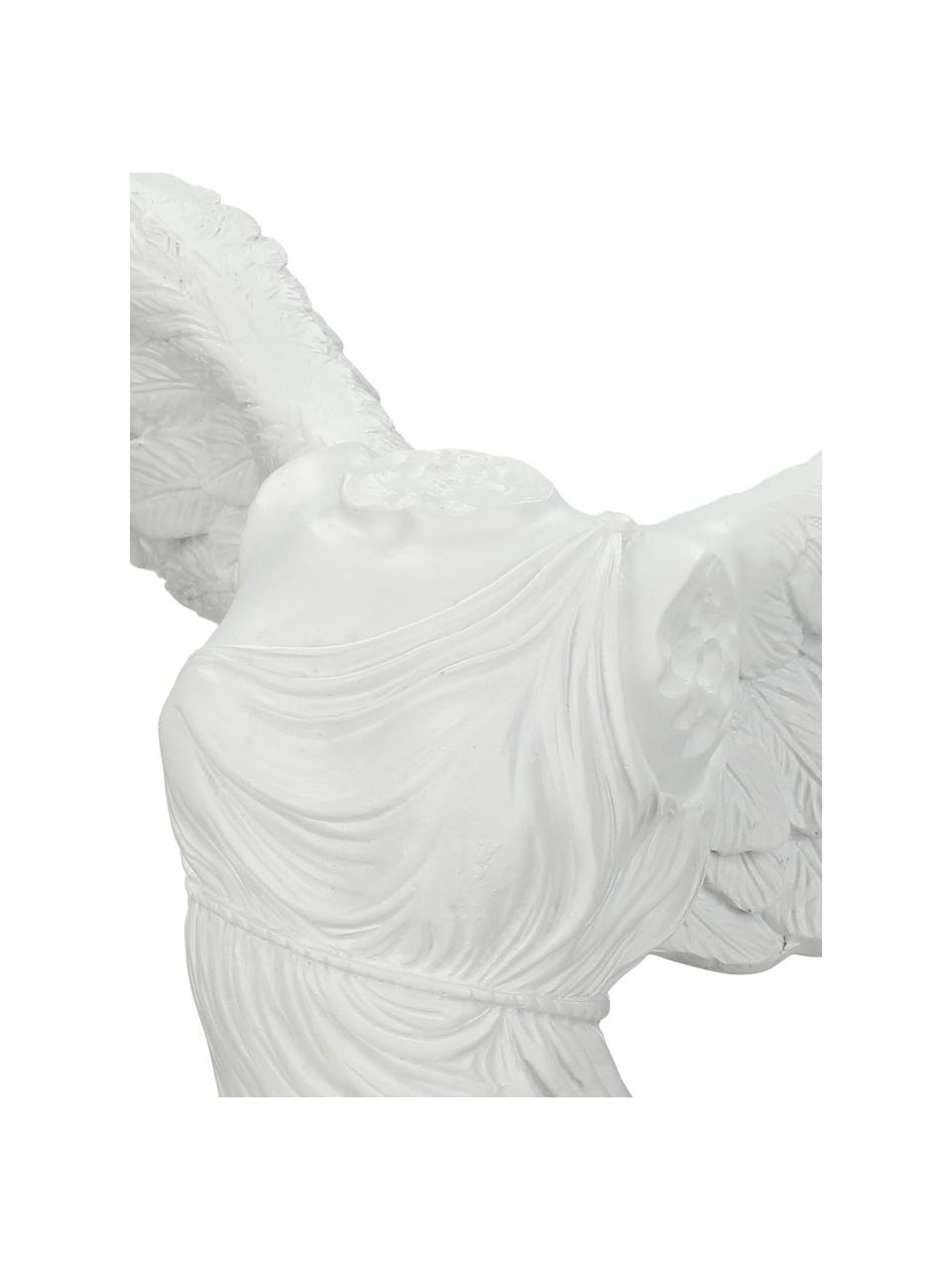Deko-Objekt Dress, Polyresin, Weiß, 27 x 38 cm