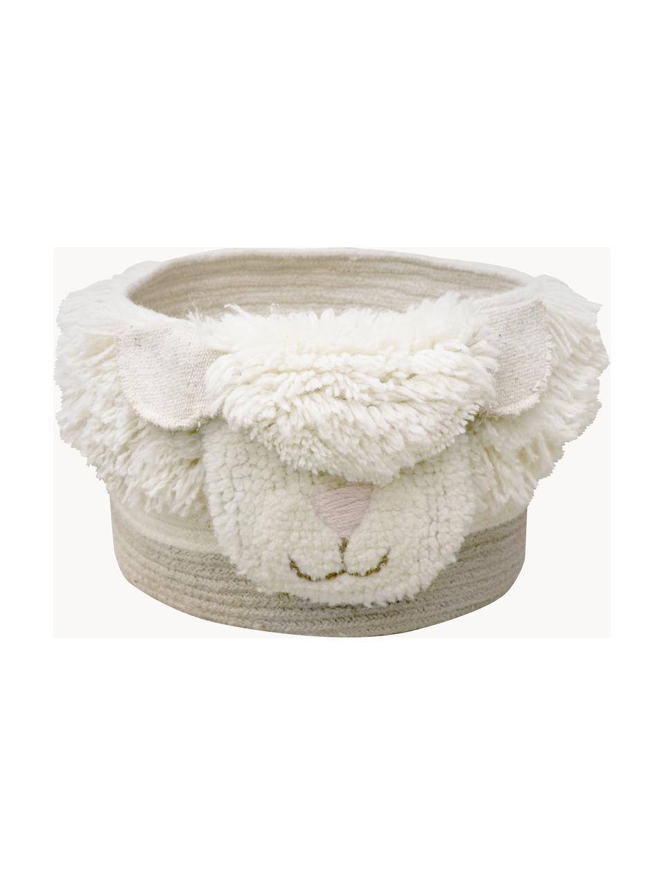 Panier de rangement Sheep, Blanc crème, larg. 30 x haut. 27 cm