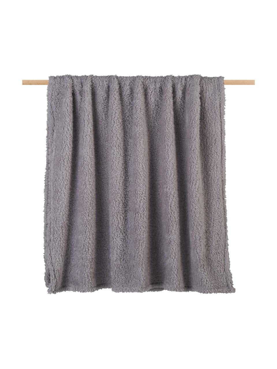 Měkký pléd Tedy, 100 % polyester, Fialová, Š 120 cm, D 180 cm