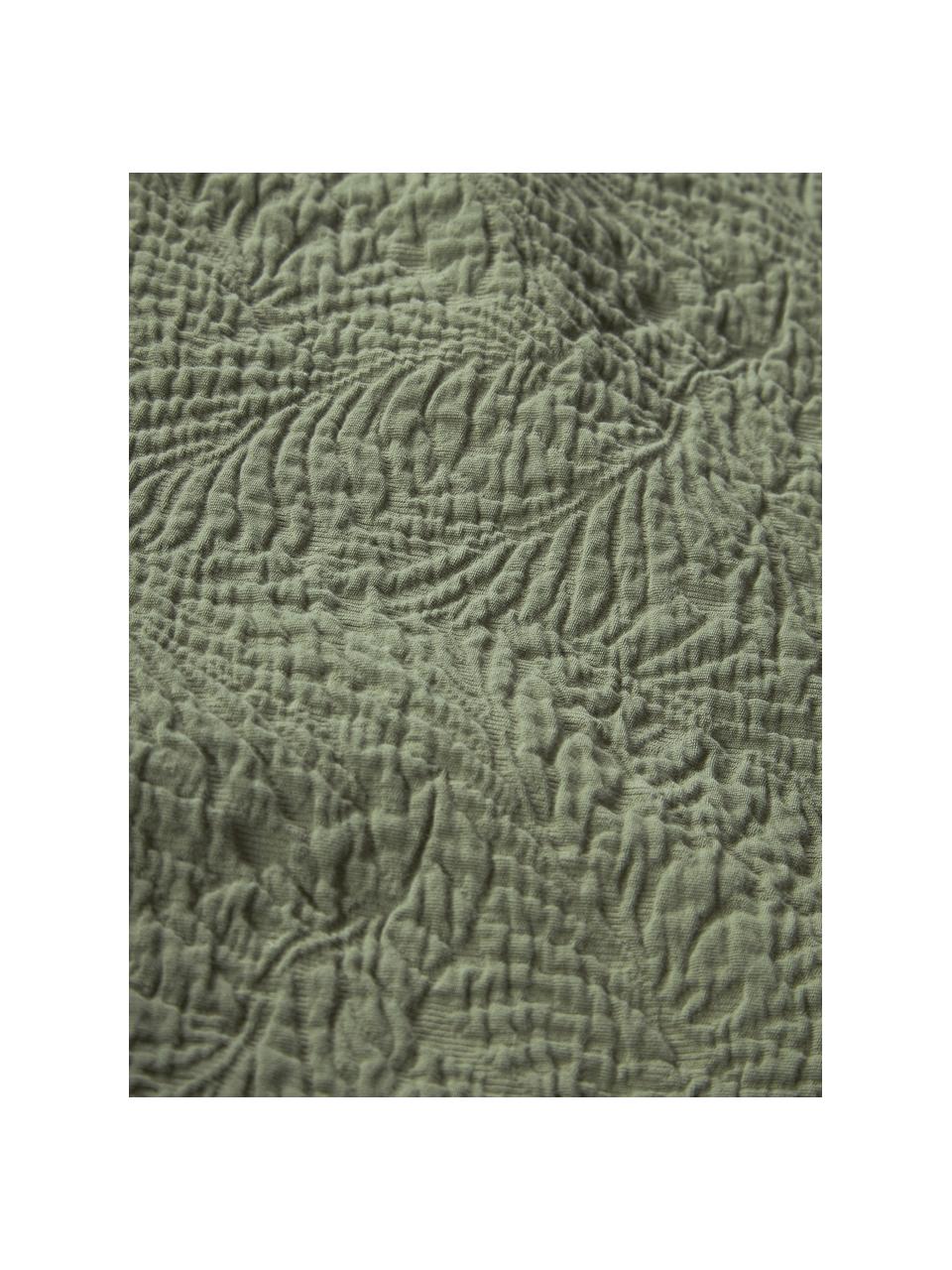 Strukturierte Baumwoll-Tagesdecke Panra, 100 % Baumwolle
 
Das in diesem Produkt verwendete Material ist Schadstoff geprüft und zertifiziert nach OEKO-TEX Standard 100 – Textile by OEKO-TEX® , CITEVE, 5763CIT., Grün, B 230 x L 250 cm