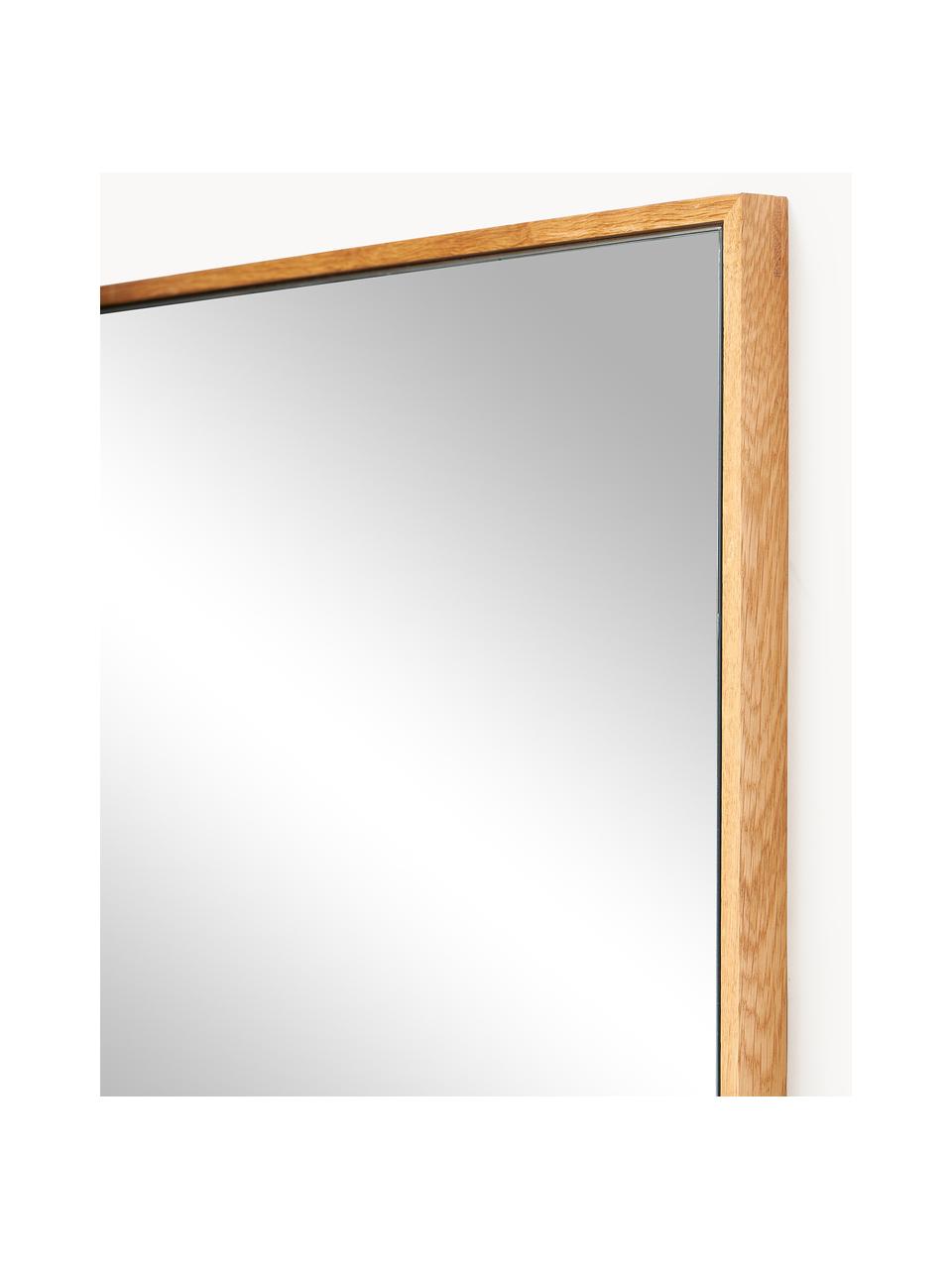 Espejo de pared de roble Avery, Estructura: roble Espejo Este product, Madera de roble, An 50 x Al 70 cm