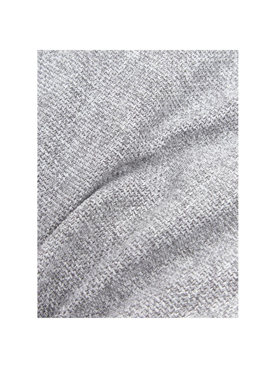 Coussin canapé Lennon, Tissu gris clair, larg. 60 x long. 60 cm