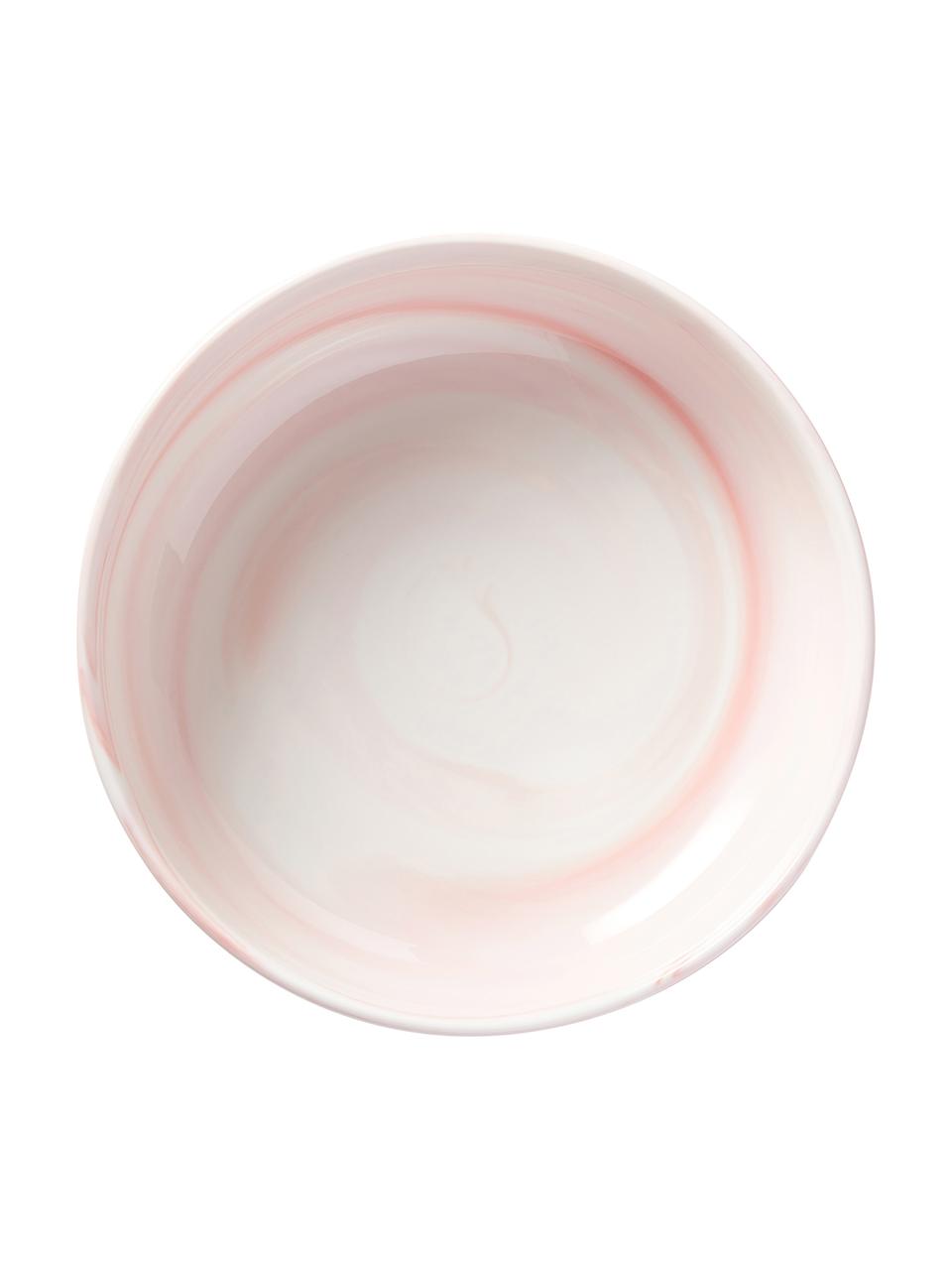 Miska dekoracyjna Livana, Porcelana, Blady różowy, Ø 25 x W 9 cm