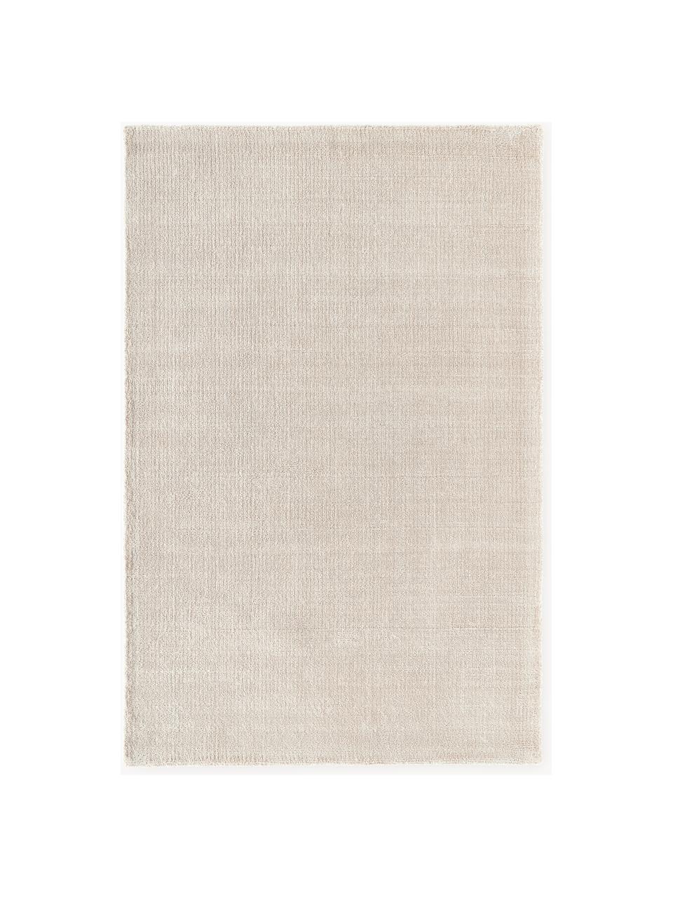 Ručně tkaný koberec s nízkým vlasem Ainsley, 60 % polyester, certifikace GRS
40 % vlna, Světle béžová, Š 80 cm, D 150 cm (velikost XS)