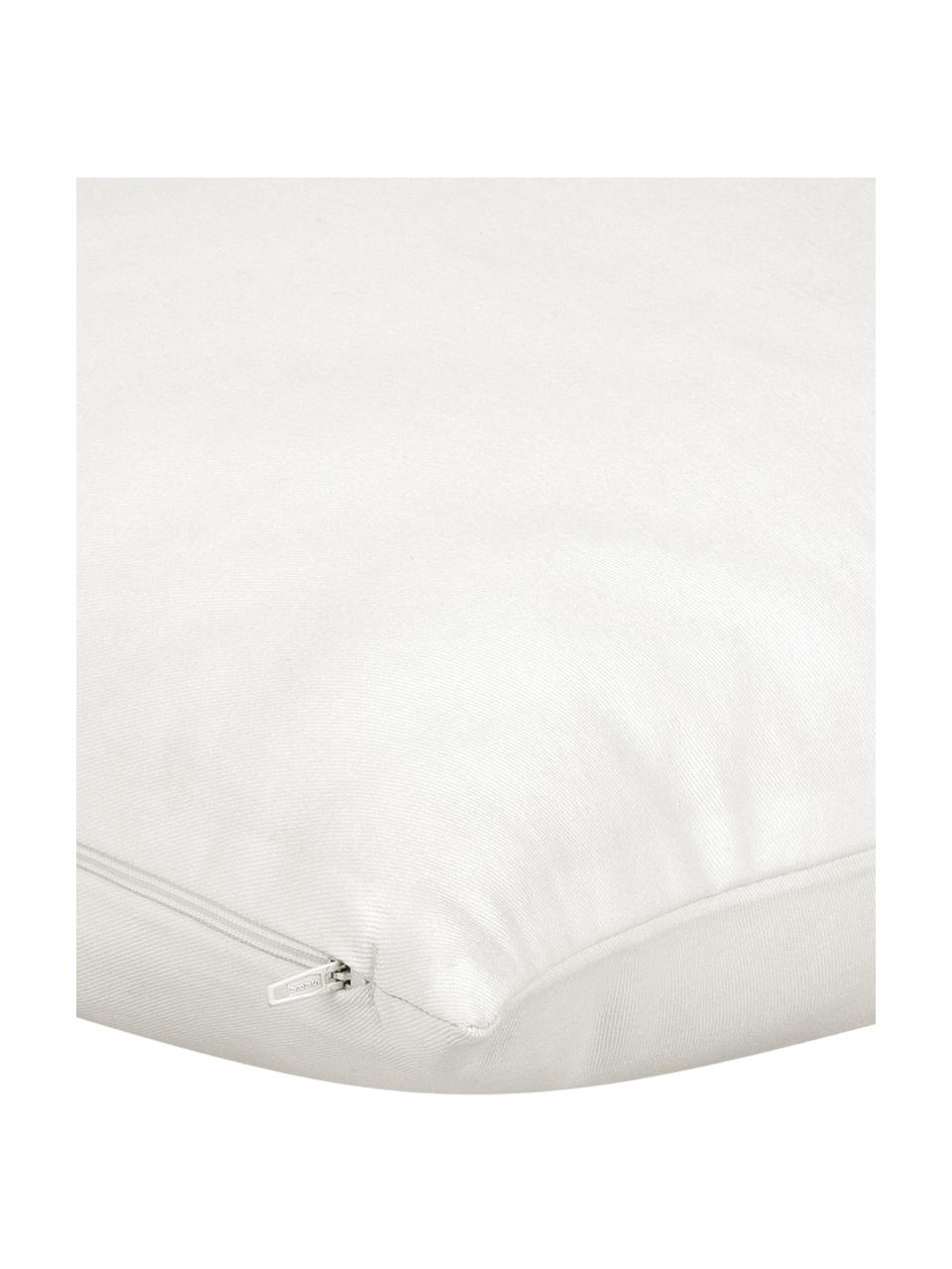 Poszewka na poduszkę Mads, 100% bawełna, Biały, S 40 x D 40 cm