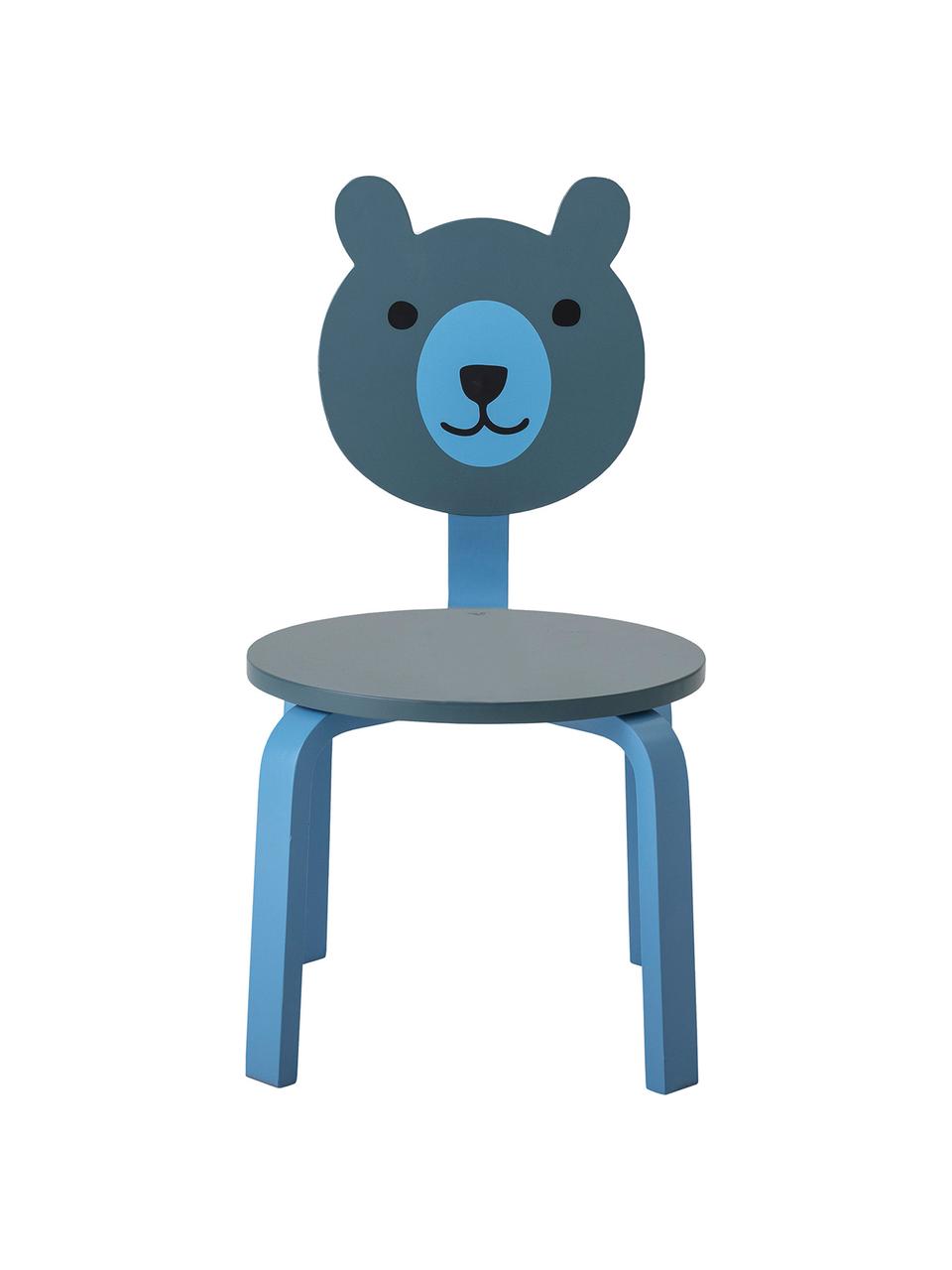 Detská stolička Bear, Tóny modrej, zelená