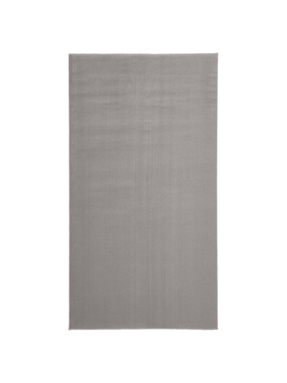 Alfombra de lana Ida, Parte superior: 100% lana, Reverso: 60% yute, 40% poliéster L, Gris, An 80 x L 150 cm (Tamaño XS)