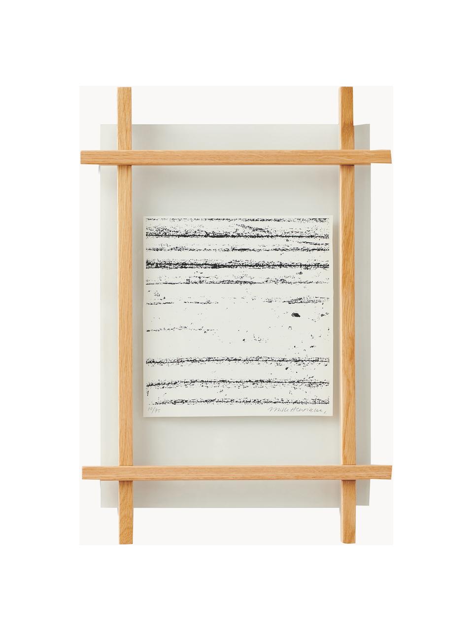 Fotolijstje Daiku van eikenhout, Eikenhout, glas, Eikenhout, 30 x 42 cm