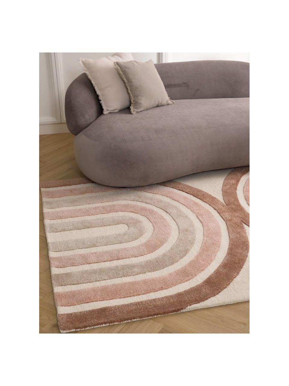 Tappeto a pelo corto Jules, Tonalità beige, Larg. 120 x Lung. 180 cm (taglia S)