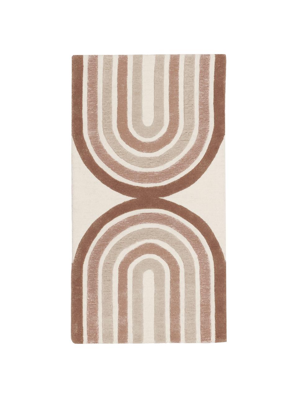 Tappeto a pelo corto Jules, Tonalità beige, Larg. 120 x Lung. 180 cm (taglia S)