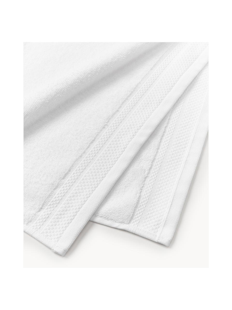 Asciugamano in cotone organico in varie misure Premium, 100% cotone organico certificato GOTS (da GCL International, GCL-300517).
Qualità pesante, 600 g/m², Bianco, Asciugamano, Larg. 50 x Lung. 100 cm