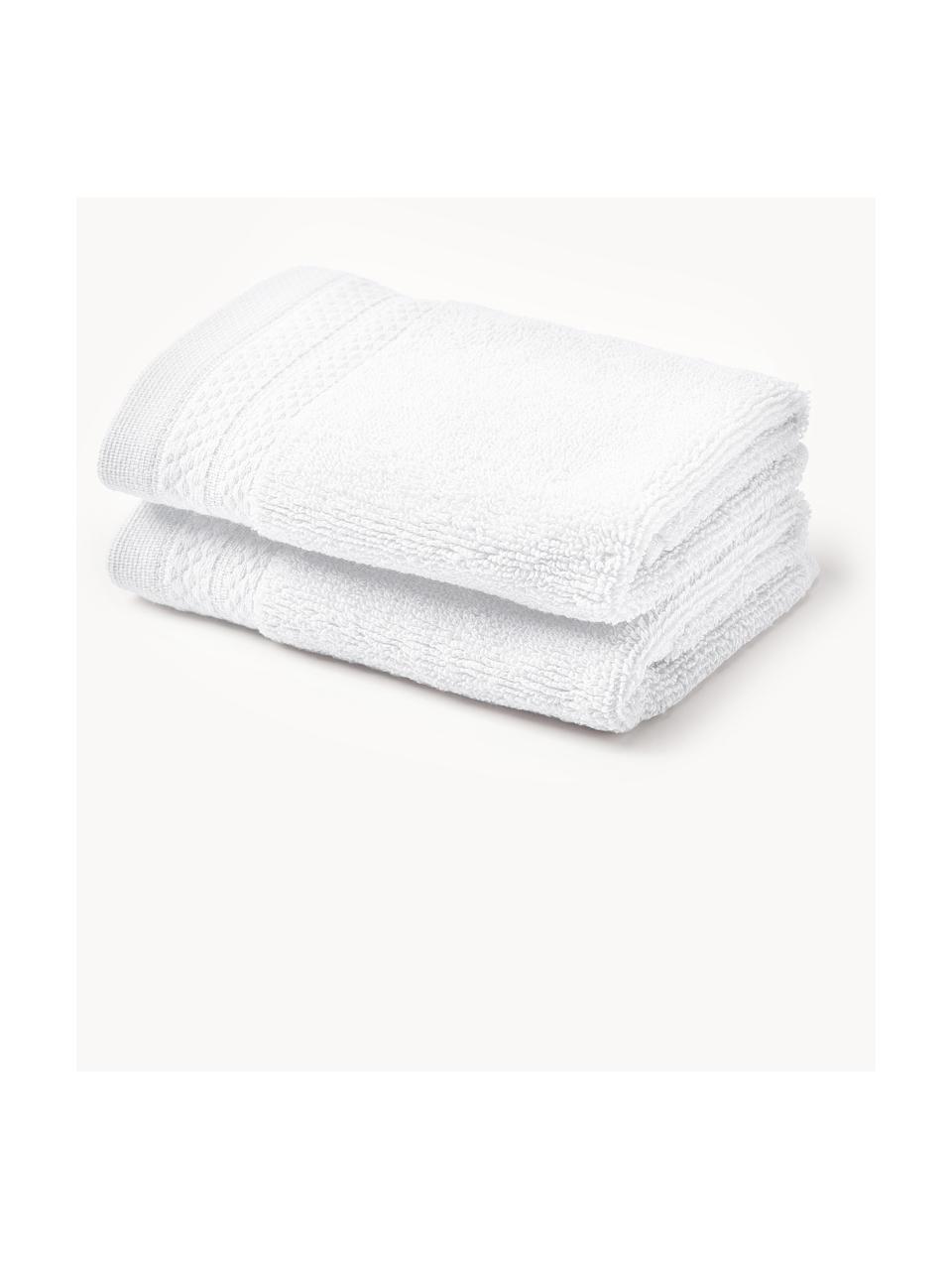 Serviette de toilette en coton bio Premium, tailles variées, 100 % coton bio, certifié GOTS
Qualité supérieure 600 g/m²

Le matériau est certifié STANDARD 100 OEKO-TEX®, IS025 189577, OETI, Blanc, larg. 50 x long. 100 cm, 2 pièces