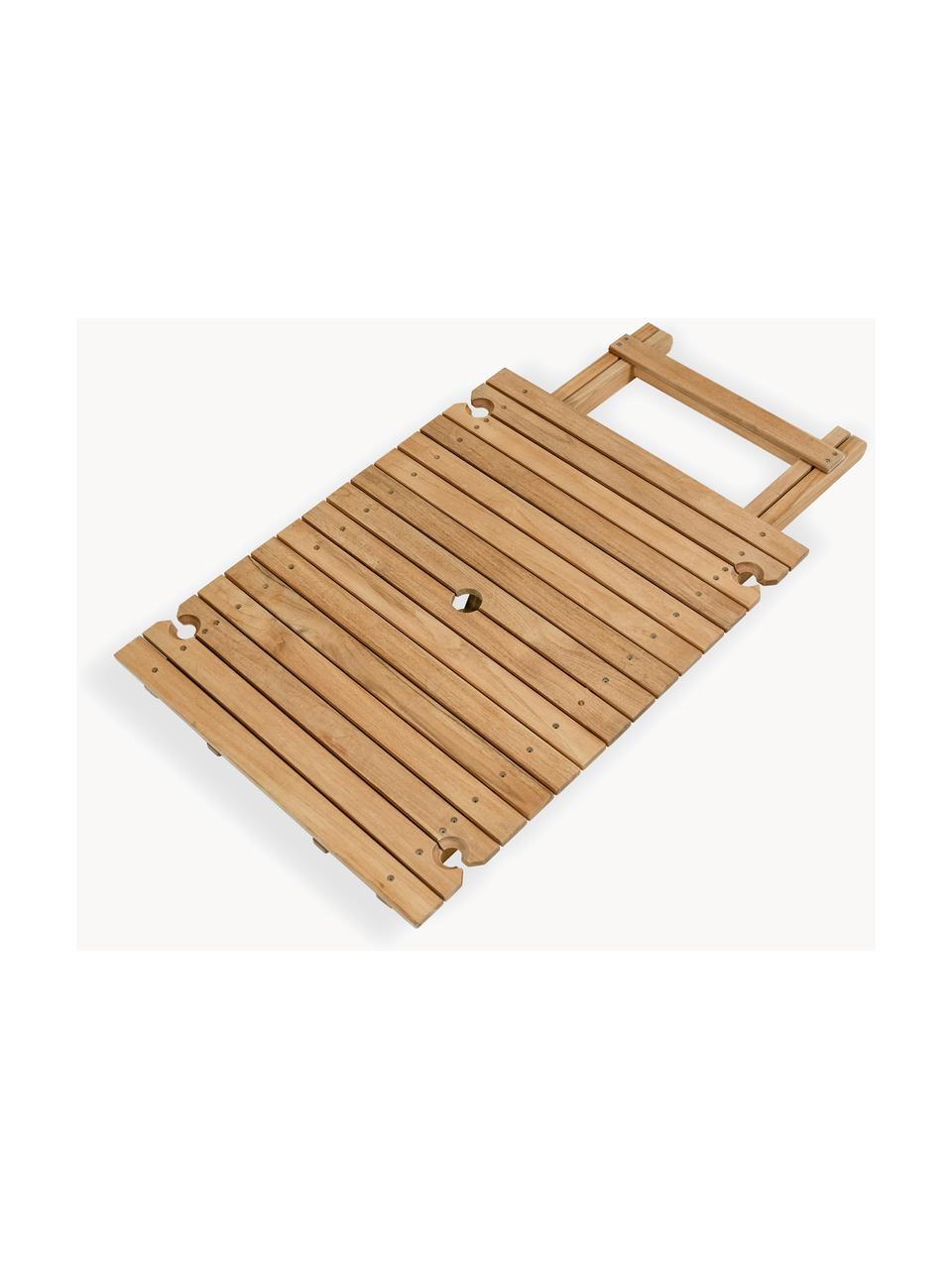 Mesa plegable para exterior Compact, Madera de teca, Madera de teca, An 65 x F 73 cm