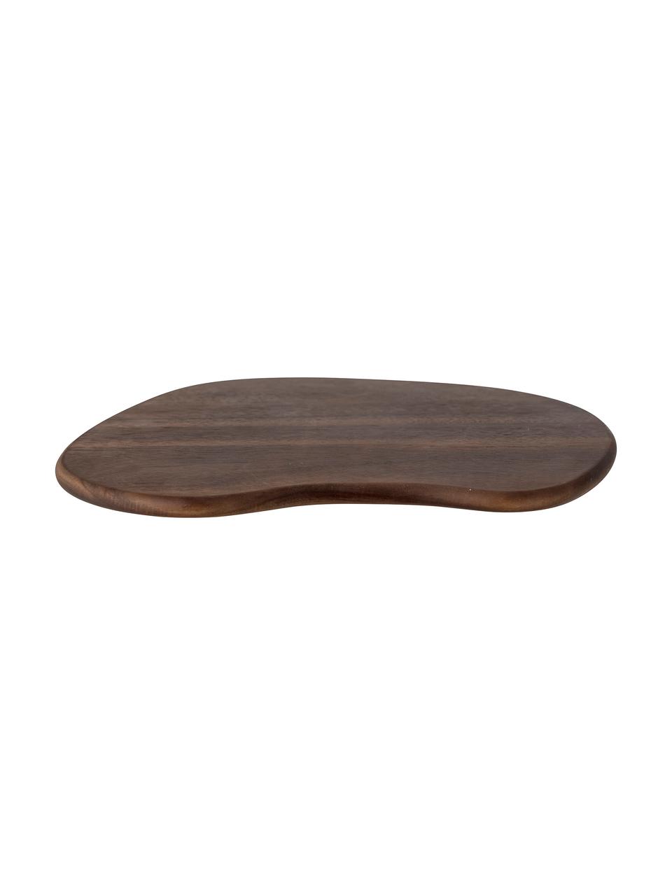 Planche à découper en bois d'acacia Savin, long. 39 cm, Bois d'acacia, Bois d'acacia, larg. 39 x long. 35 cm