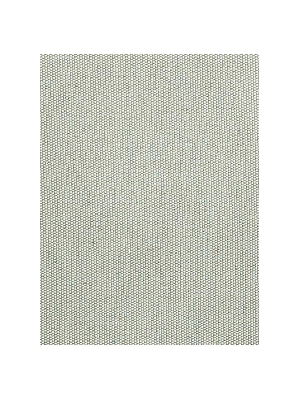 Copridivano Levante, 65% cotone, 35% poliestere, Verde grigio, Larg. 190 x Lung. 220 cm